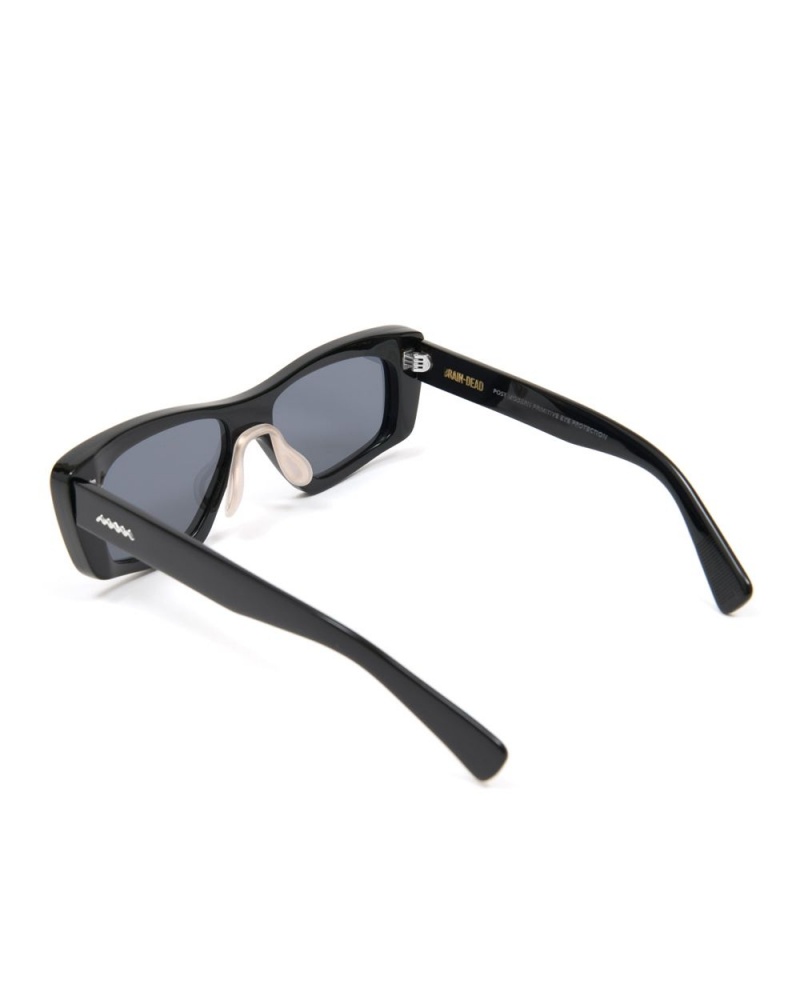 Black Brain Dead Kopelman Post Modern Primitive Eye Protection Sunglasses | AU 6051948-QS