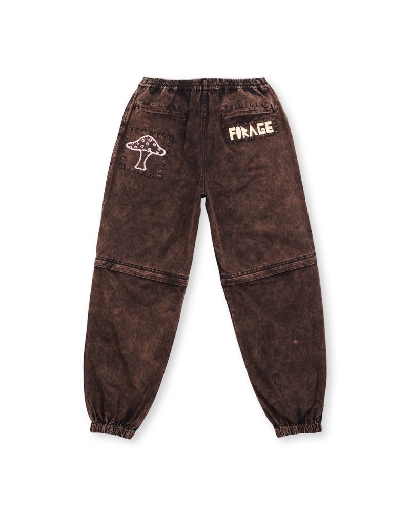 Black Brain Dead Mushroom Utility Pant | AU 6870925-CI