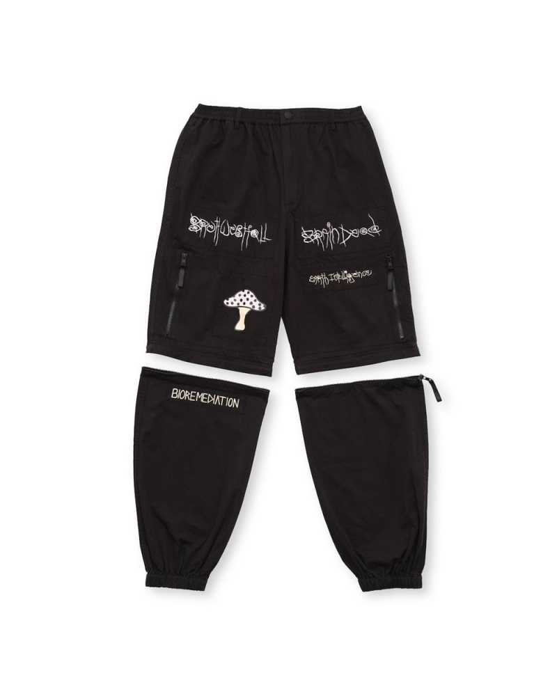 Black Brain Dead Mushroom Utility Pant | AU 1325468-AR