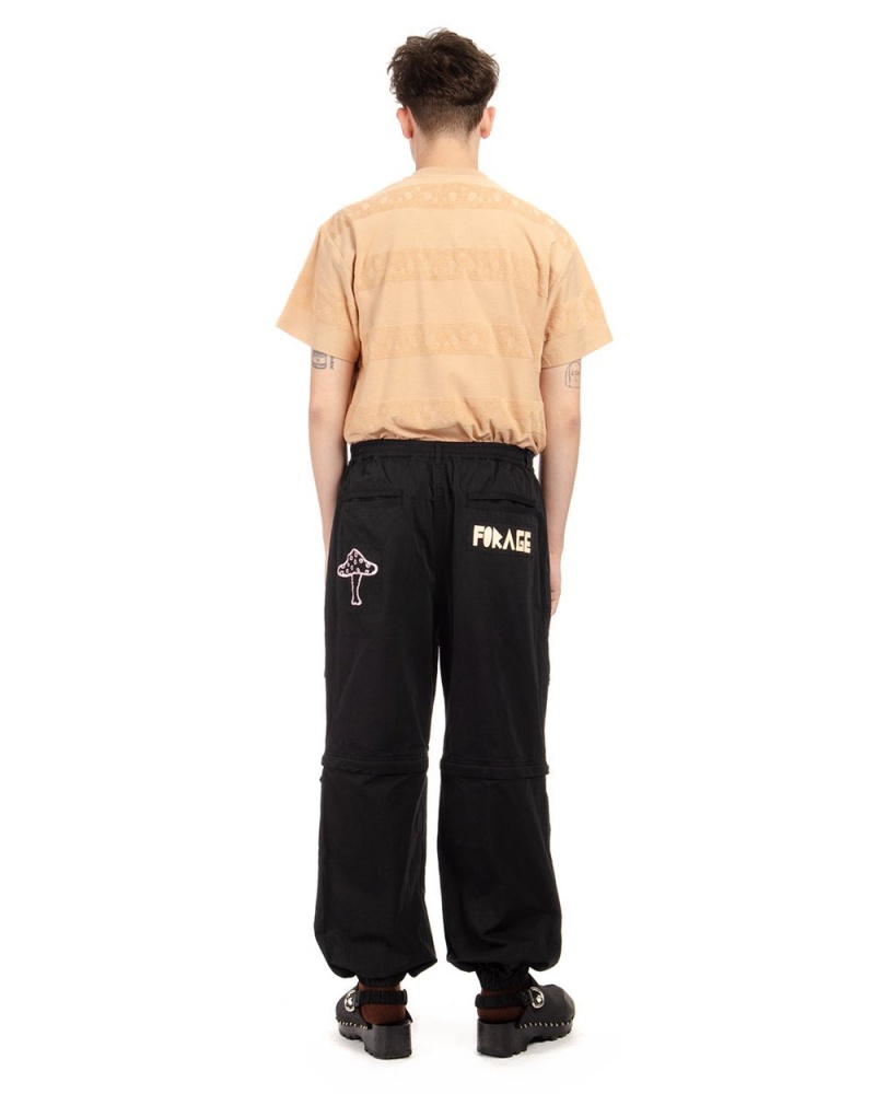 Black Brain Dead Mushroom Utility Pant | AU 1325468-AR