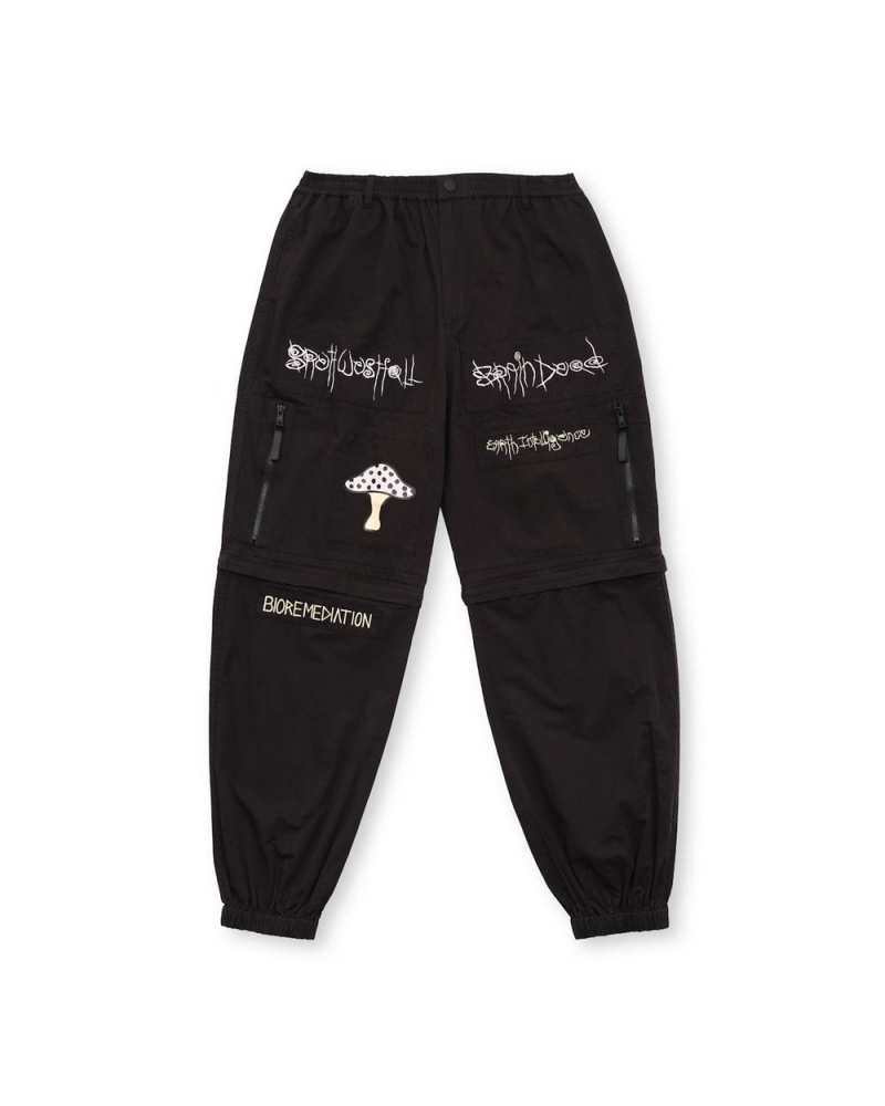 Black Brain Dead Mushroom Utility Pant | AU 1325468-AR