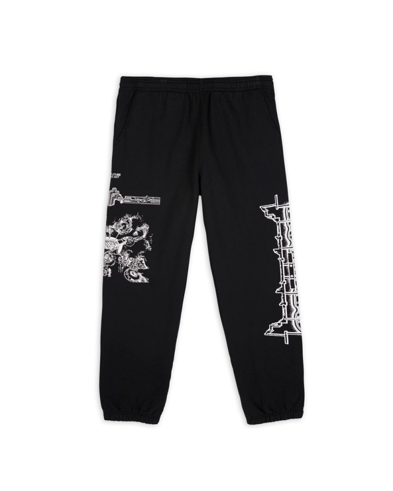 Black Brain Dead Neo Future Sweatpant | AU 4176320-DZ