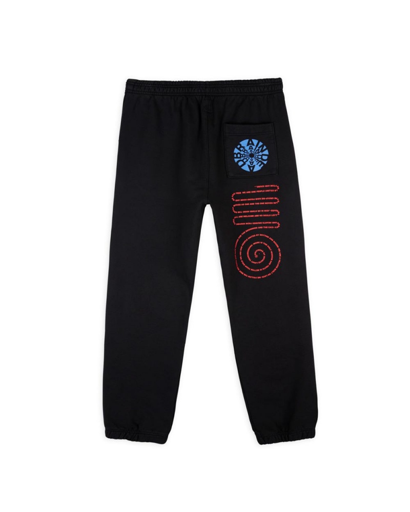 Black Brain Dead Perfect Visions Sweatpant | AU 4325671-ZS