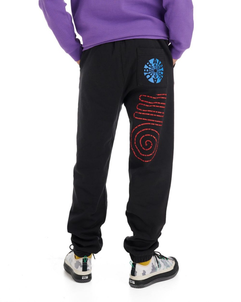 Black Brain Dead Perfect Visions Sweatpant | AU 4325671-ZS