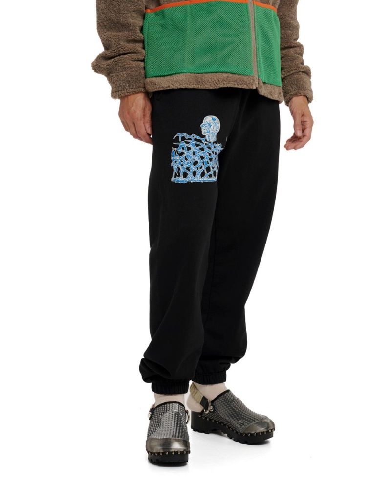 Black Brain Dead Slimer Sweatpant | AU 9508746-CW