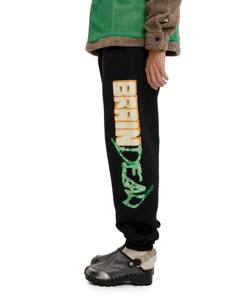 Black Brain Dead Slimer Sweatpant | AU 9508746-CW