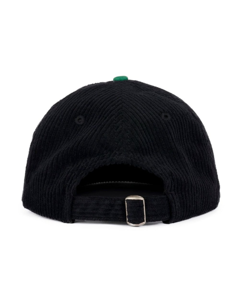 Black Brain Dead Sludge Twill 6 Panel Cap | AU 9580621-WI