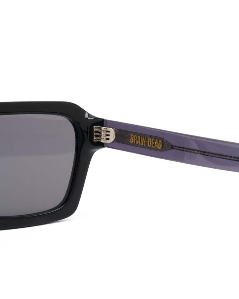 Black Brain Dead Staunton Post Modern Primitive Eye Protection Sunglasses | AU 2180437-LE