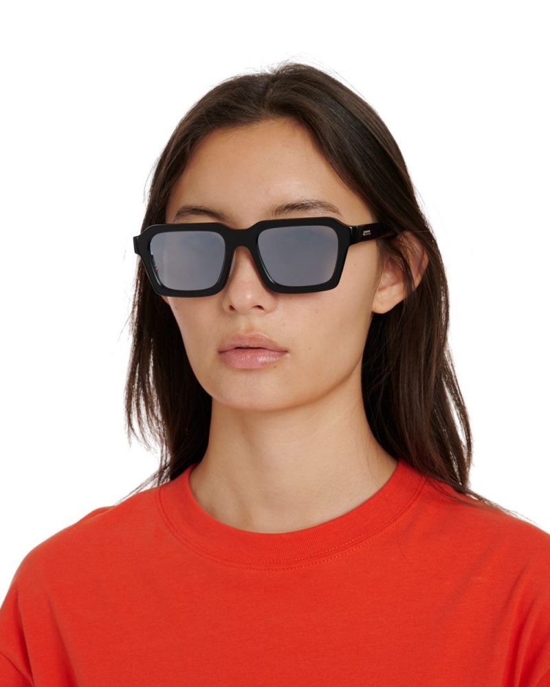 Black Brain Dead Staunton Post Modern Primitive Eye Protection Sunglasses | AU 2180437-LE