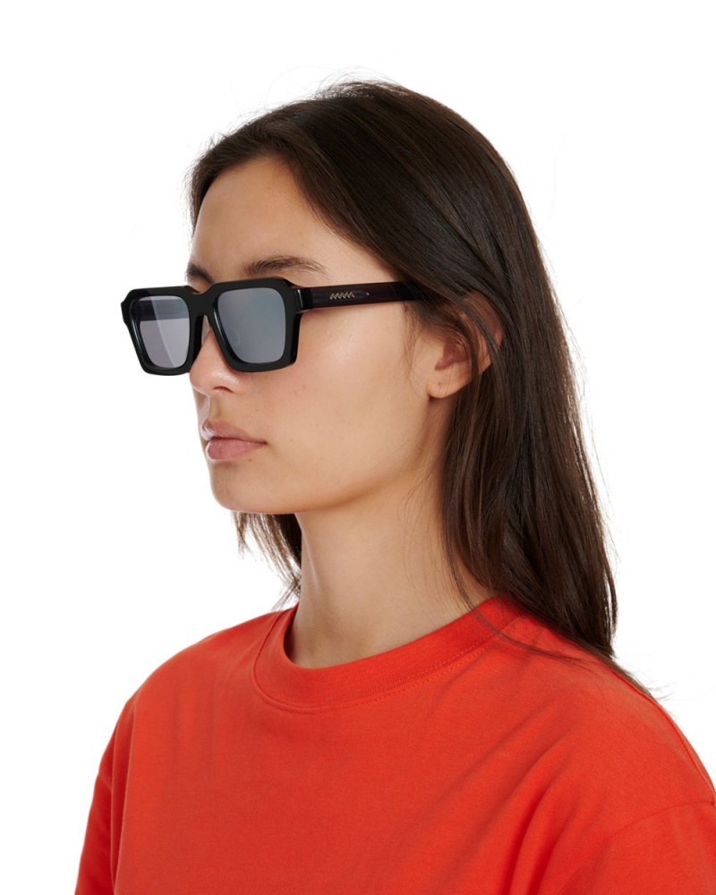 Black Brain Dead Staunton Post Modern Primitive Eye Protection Sunglasses | AU 2180437-LE