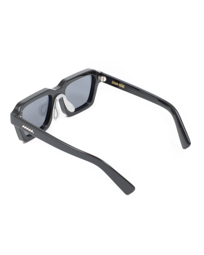 Black Brain Dead Staunton Post Modern Primitive Eye Protection Sunglasses | AU 0541896-KD