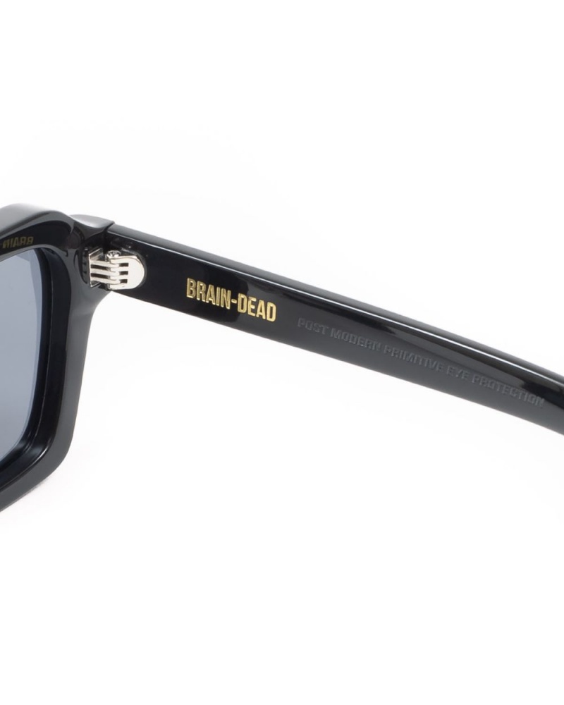 Black Brain Dead Staunton Post Modern Primitive Eye Protection Sunglasses | AU 0541896-KD