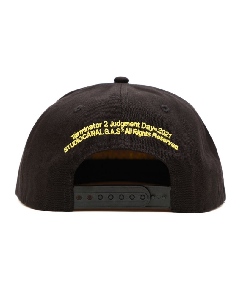 Black Brain Dead Terminator Five Panel Hat | AU 4176853-CT