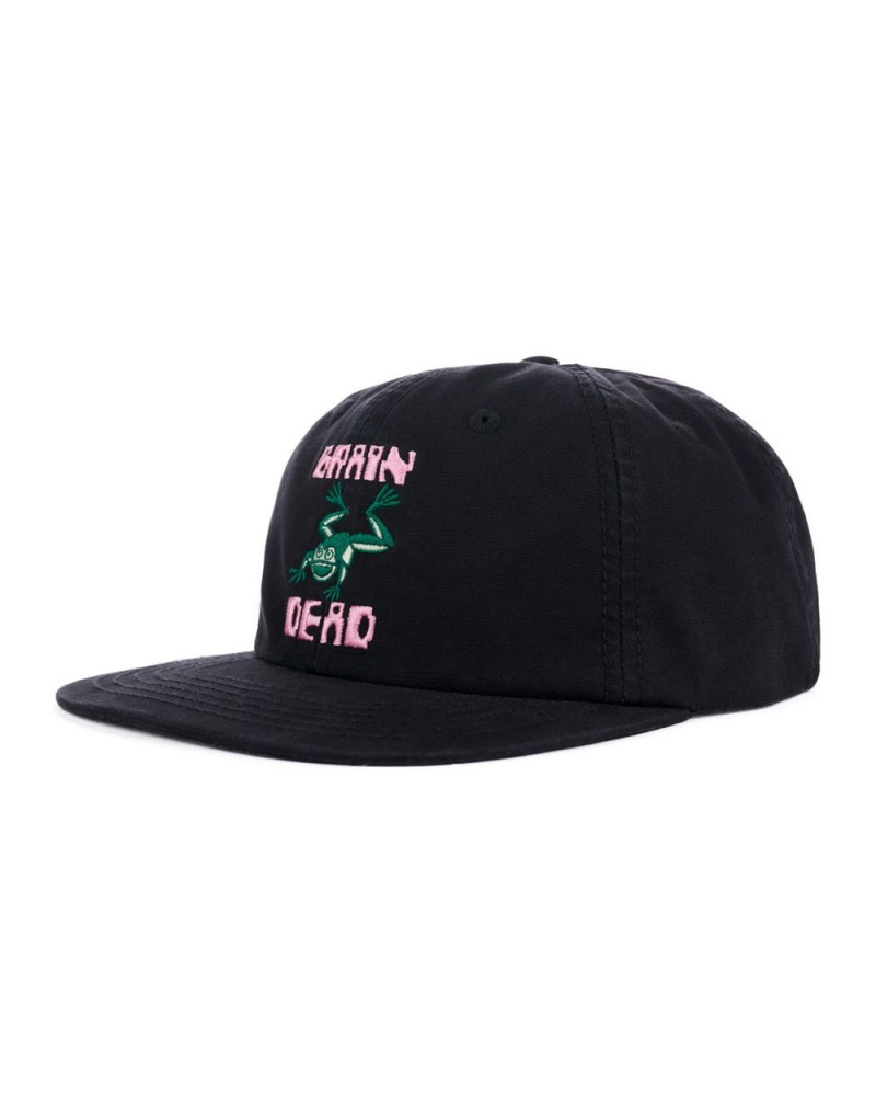 Black Brain Dead Toadman 6 Panel Hat | AU 1260798-ZH