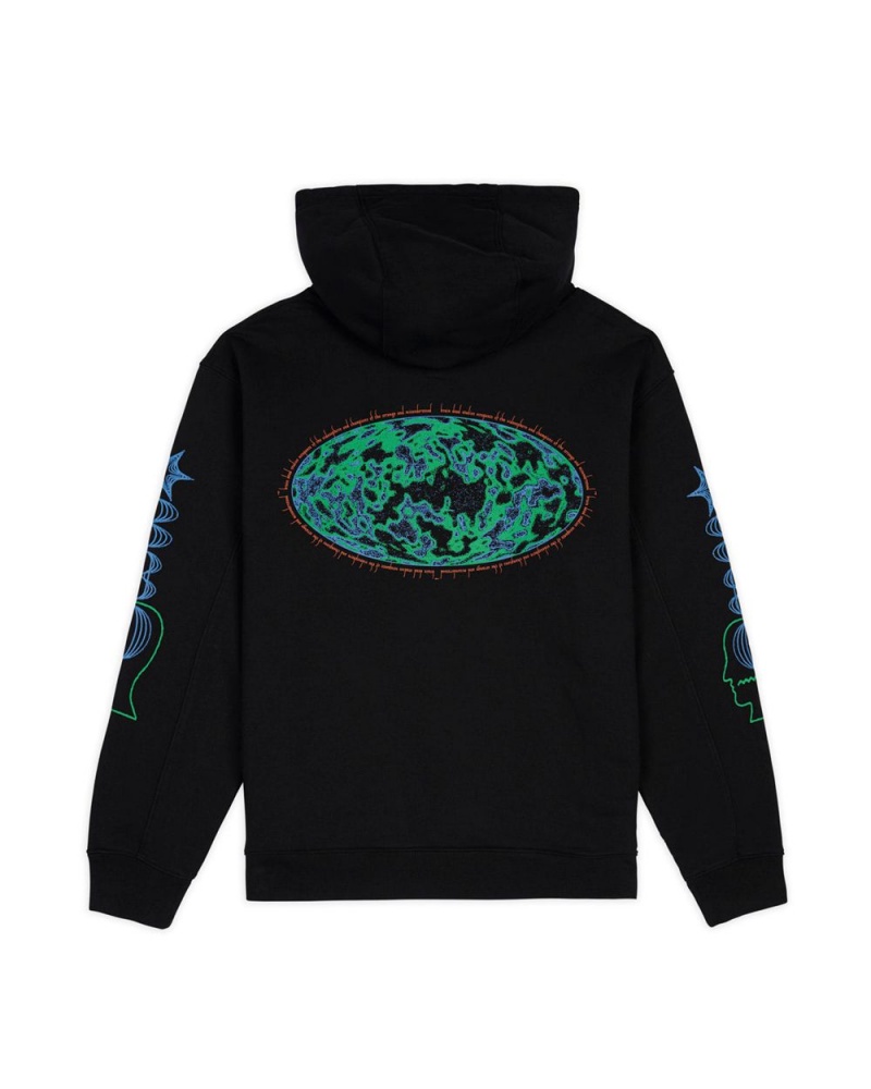 Black Brain Dead Videosphere Hoodie | AU 4705928-XN