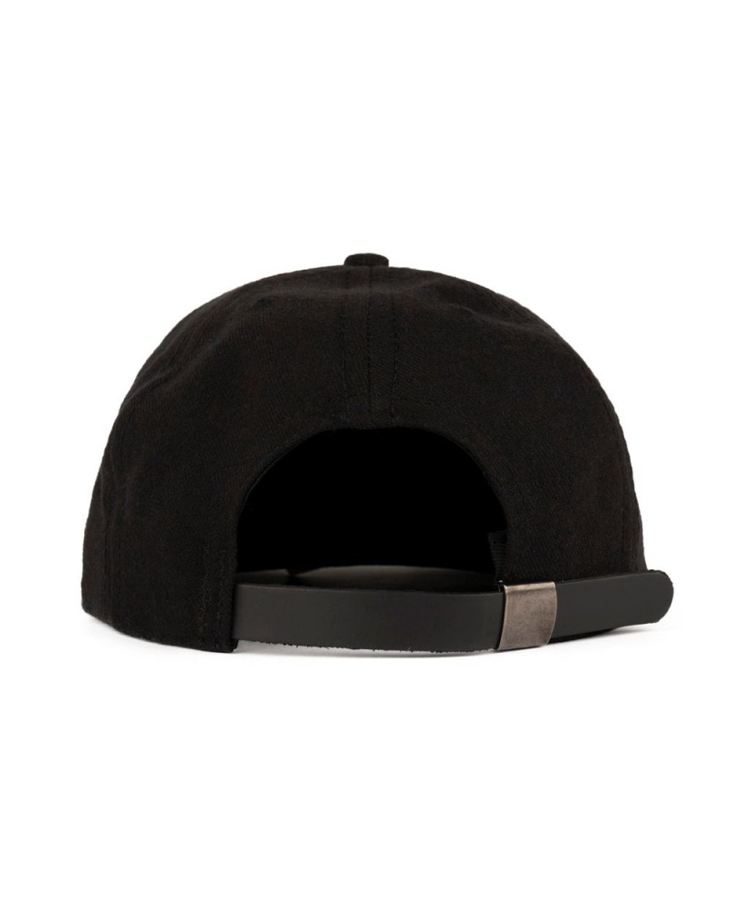 Black Brain Dead Wool Logohead Hat | AU 2840397-XB