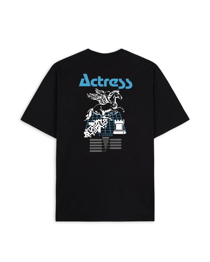 Black Brain Dead X Actress V Lxxxviii T-Shirt | AU 9752413-JW