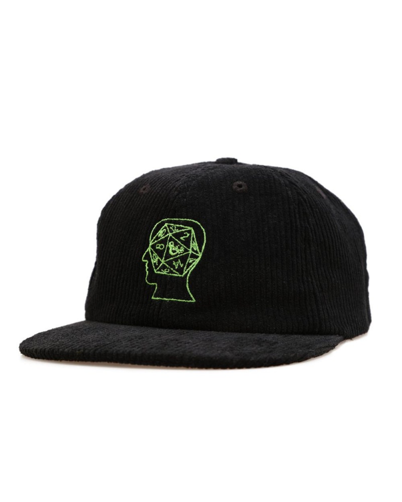 Black Brain Dead X Dungeons & Dragons Head Dice Hat | AU 0952817-PS