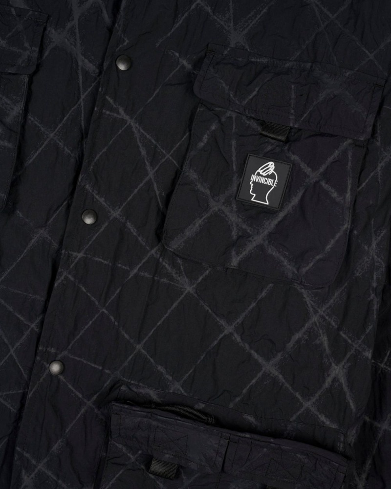 Black Brain Dead X Invincible Miller Chore Coat Jacket | AU 8349527-IM