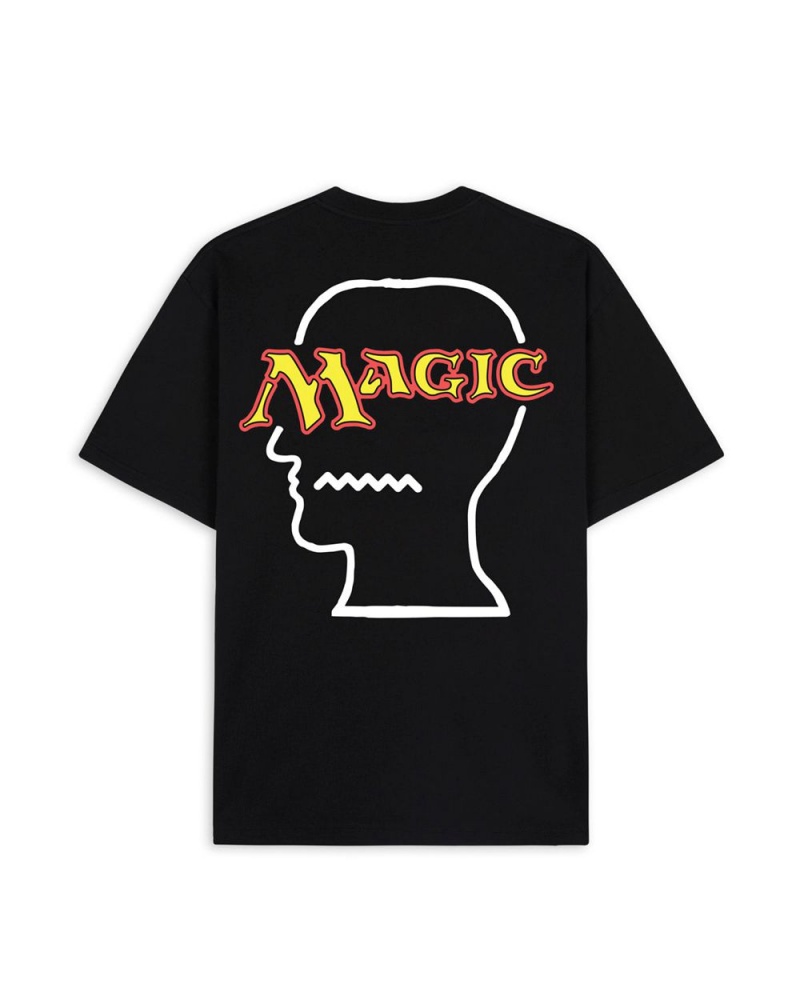 Black Brain Dead X Magic: The Gathering Logo Tee T-Shirt | AU 4965183-GO