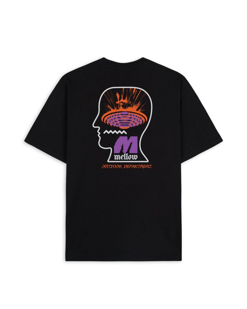 Black Brain Dead X Mellow Climbing Toronto T-Shirt | AU 6957312-QC