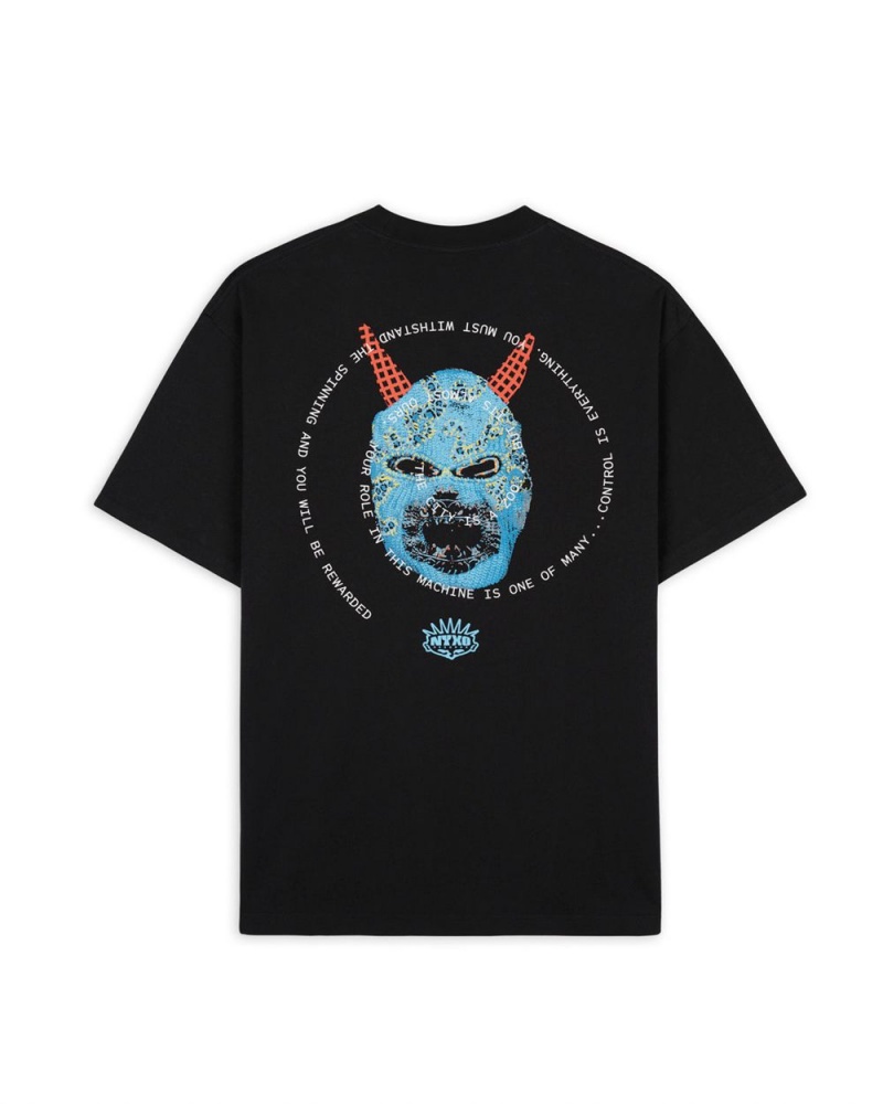 Black Brain Dead X Onyx Collective Xynophiles Tee T-Shirt | AU 4750369-TQ