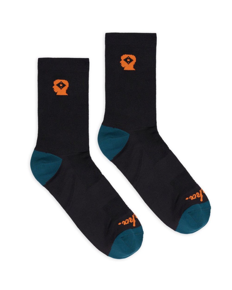 Black Brain Dead X Rapha Trail Socks | AU 4703815-SI