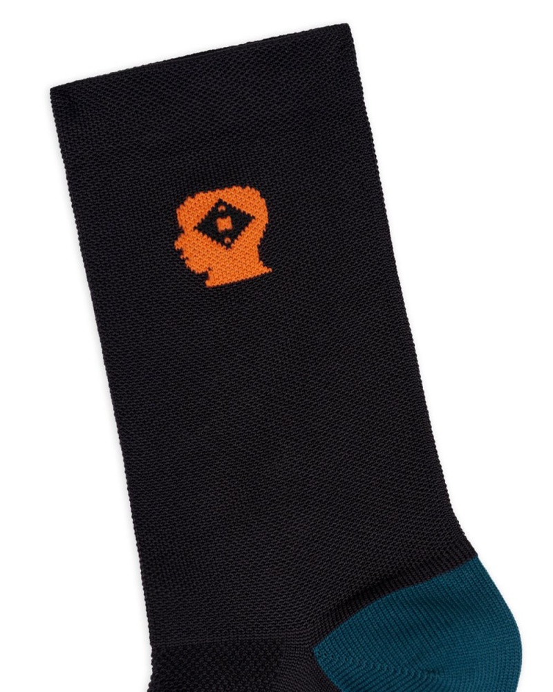 Black Brain Dead X Rapha Trail Socks | AU 4703815-SI