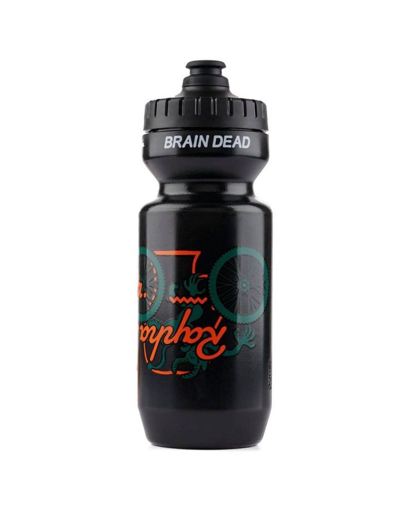 Black Brain Dead X Rapha Trail Water Bottle Homeware | AU 0841259-QG