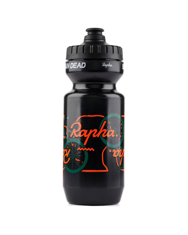 Black Brain Dead X Rapha Trail Water Bottle Homeware | AU 0841259-QG