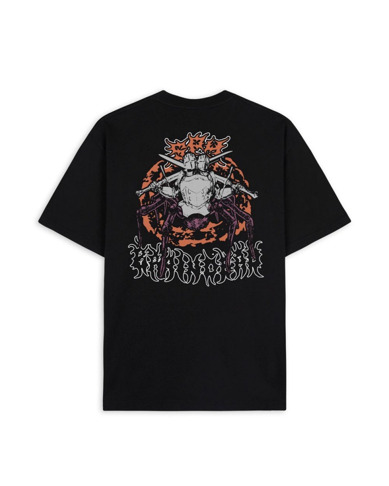 Black Brain Dead X Spy Sound & Fury T-Shirt | AU 1639740-XR