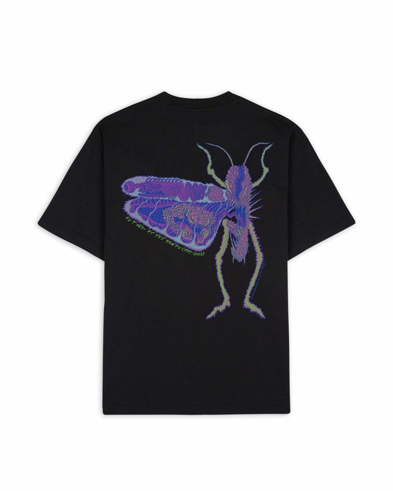 Black Brain Dead X The Locust Donation T-Shirt | AU 3920875-BU