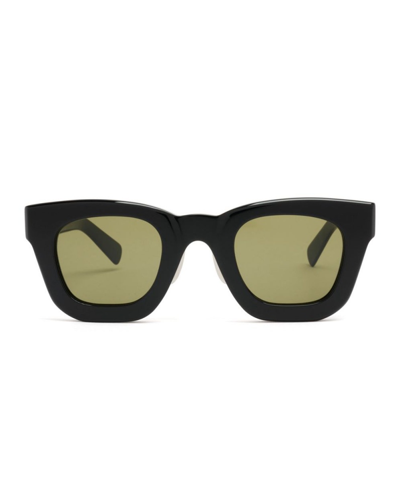 Black Green Brain Dead Elia Post Modern Primitive Eye Protection Sunglasses | AU 0413576-NC