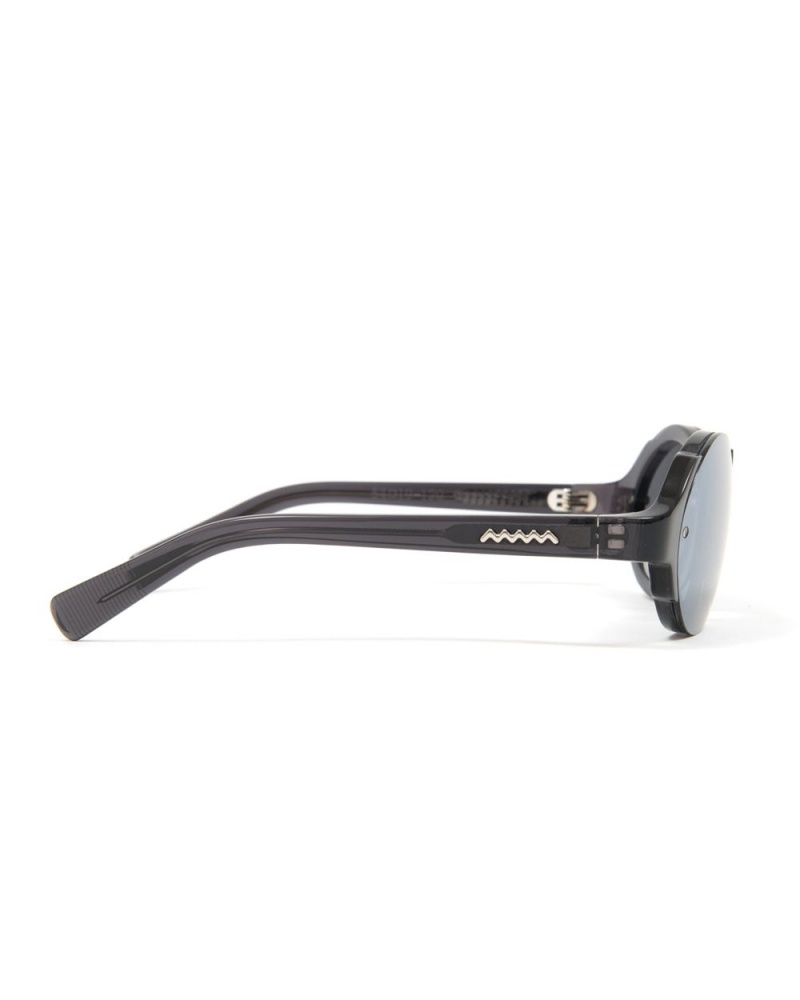 Black Silver Brain Dead Mutant Post Modern Primitive Eye Protection Sunglasses | AU 4827091-BN