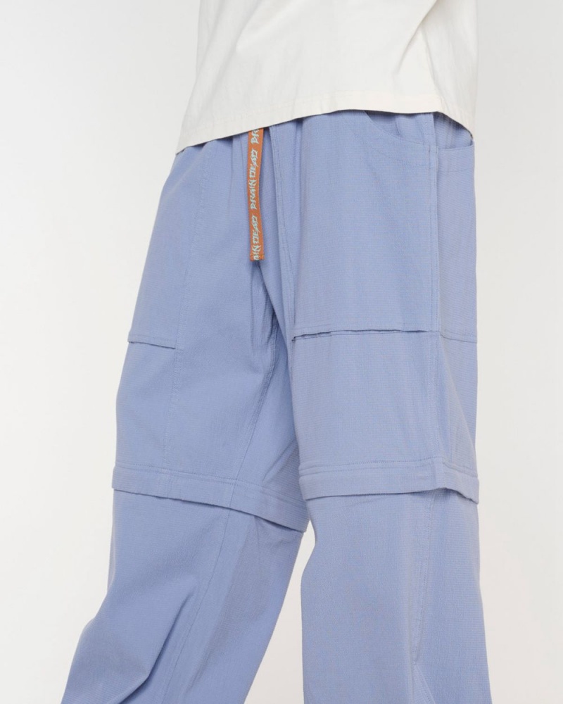 Blue Brain Dead Alpinist Seersucker Convertible Pant | AU 0683571-VC