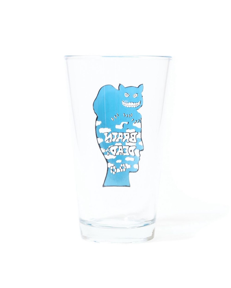 Blue Brain Dead Cat Grin Beer Can Glass Homeware | AU 5486209-AP