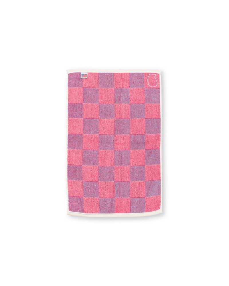 Blue Brain Dead Checkered Hand Towel | AU 4350827-XP