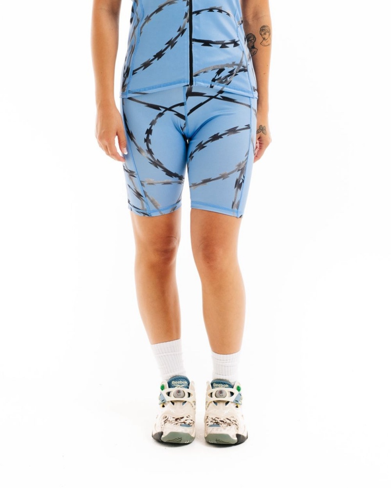 Blue Brain Dead Cycling Shorts | AU 6254398-TM