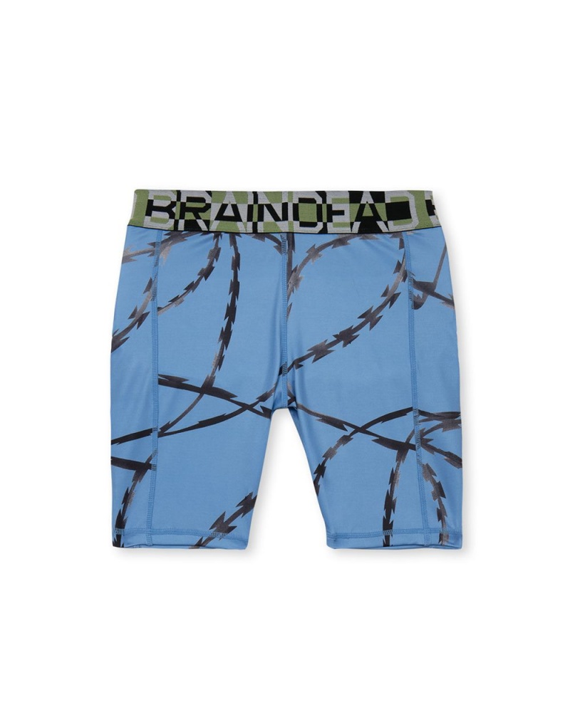 Blue Brain Dead Cycling Shorts | AU 6254398-TM