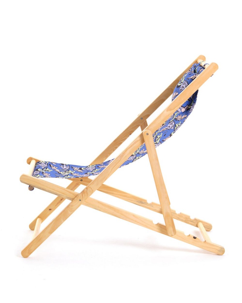 Blue Brain Dead Deck Chair Homeware | AU 8205714-CY