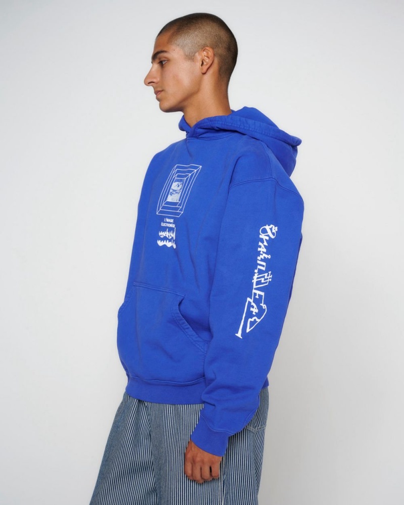 Blue Brain Dead Electronique Hoodie | AU 6145392-GP