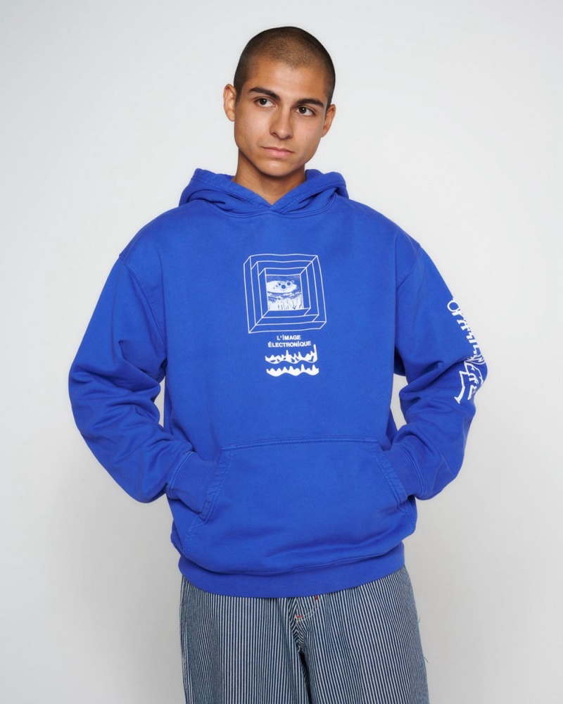 Blue Brain Dead Electronique Hoodie | AU 6145392-GP