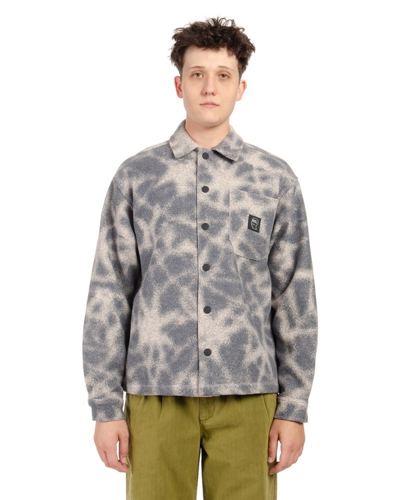 Blue Brain Dead Fireworks Yarn Dyed Flannel Shirt | AU 6094185-BH