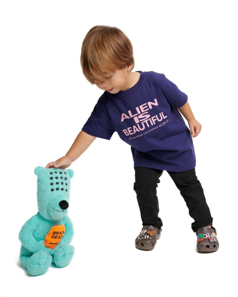 Blue Brain Dead Kids Teddy Bear Toy | AU 7906128-FC