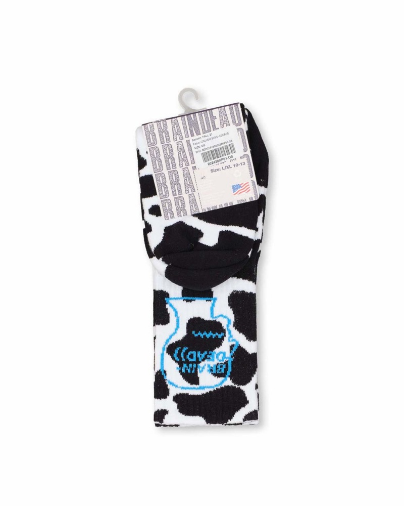 Blue Brain Dead Logo Head Socks | AU 2814305-BS