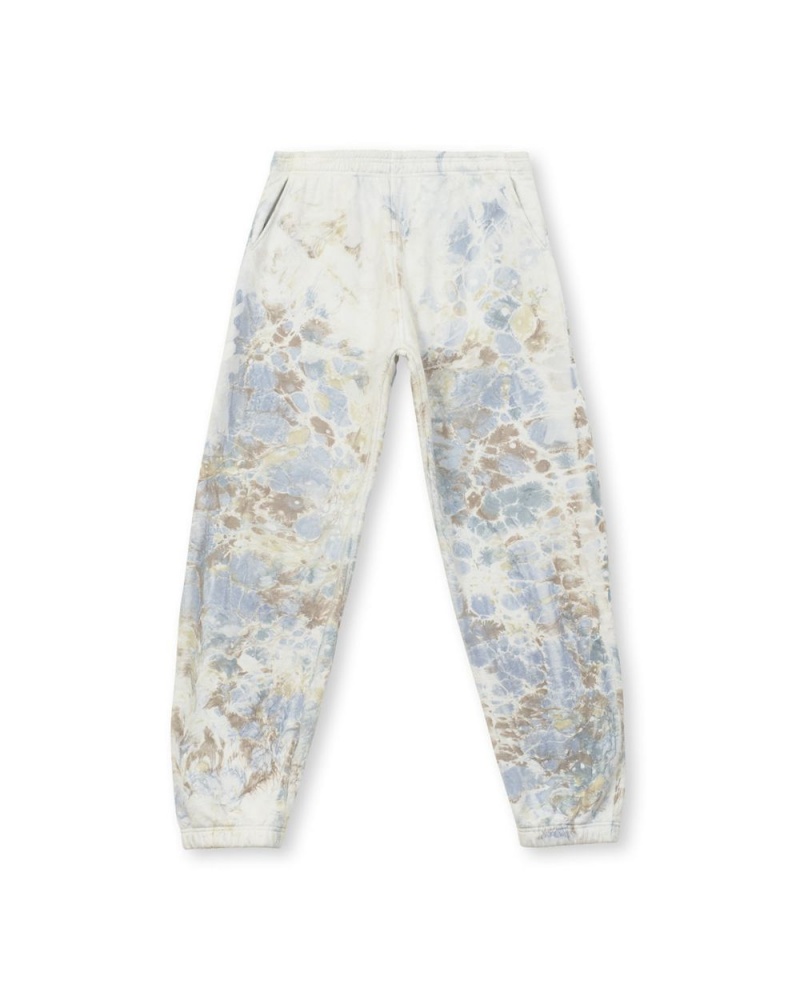 Blue Brain Dead Marble Dye Sweat Pant | AU 4679510-FS