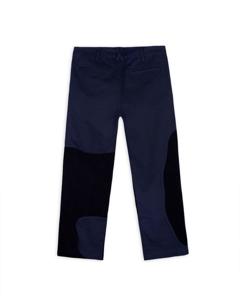 Blue Brain Dead Organic Panel Pant | AU 9862437-LO