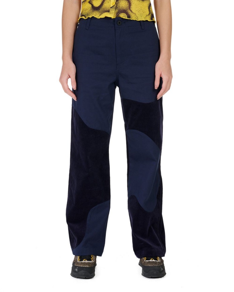 Blue Brain Dead Organic Panel Pant | AU 9862437-LO