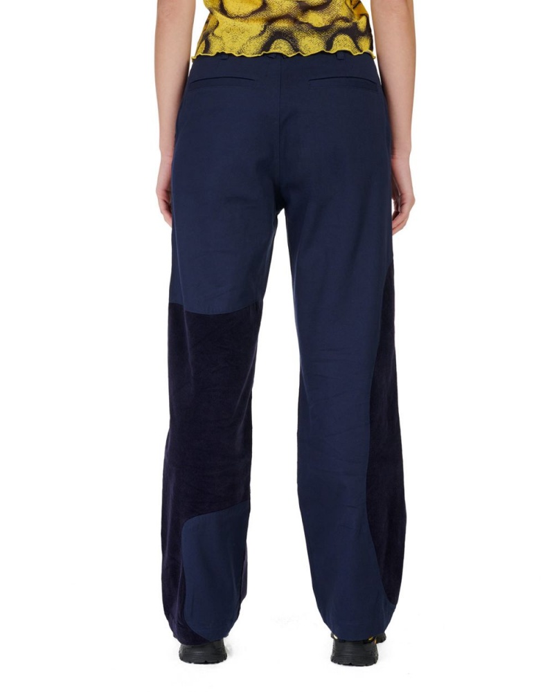 Blue Brain Dead Organic Panel Pant | AU 9862437-LO