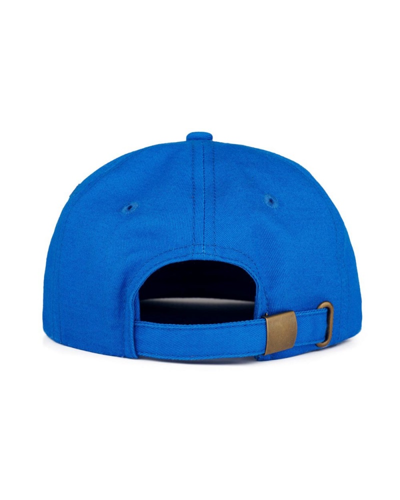 Blue Brain Dead Overcast Kids 6 Panel Cap | AU 5681439-ZY